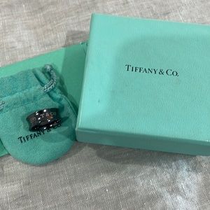 Barely worn . Tiffany Black womans band